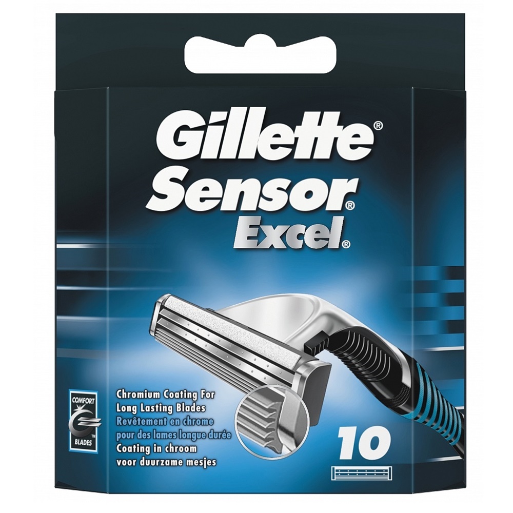 Gillette Sensor Excel skutimosi peiliukai